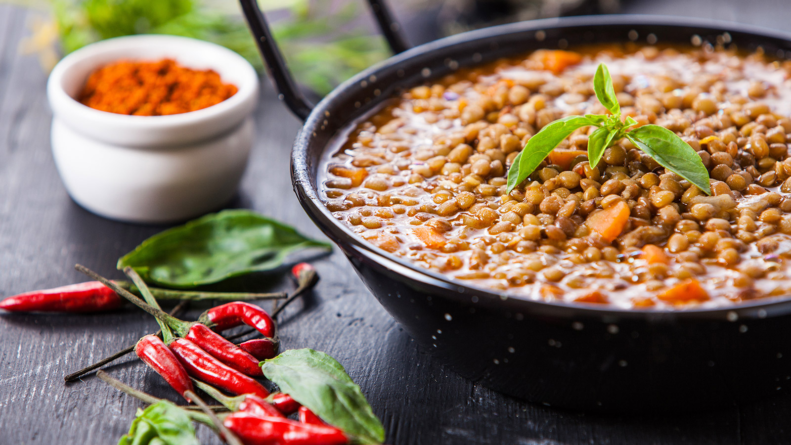 Comer lentejas, qué ricas